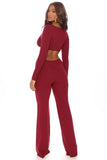 Formal Cut Out Long Sleeve