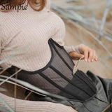 Sexy Women V Neck Mini Bodycon Corset Blouse Dress Party 2020 Fashion Night Club Ladies Black White Long Sleeve