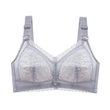Wireless Bras for Women Thin Cup Lingeire Plus Size Lace Underwear Minimizer Brassiere B C D E