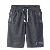 Fashion Brand Men Casual Shorts Summer New Male Printing Drawstring Shorts Men's Breathable Comfortable