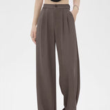 Pants Women Spring And Autumn 2025 New High Waist Hanging Feeling Loose Straight Broad Leg Pants Trousers Casual