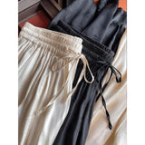 New Wide-Legged Trousers In The Spring Of 2023 Feel Full-Color Trousers, European Casual Radish Harlan Pants In Spring And Summer.-Outfit