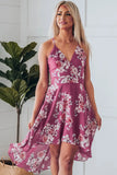 Cutout High-Low Lace Back