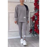 Spring And Autumn Irregular Loose Sweating Tights Casual Sports