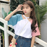 Women Sweet Fashion Loose Soft Leisure Korean Style Harajuku Womens Clothing All-match Simple Daily Students Chic