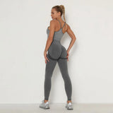 New Gym Set Women Seamless Fitness Bra Sport High Waist GYM Sexy Booty Leggings Push Up Pants Leggins Workout