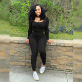 Sporty 2 Piece Sets Bodysuit Top Pants Sexy Tracksuit Sweatsuits for Women Clothing Sets Fall Casual Outfit