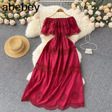 White Fashion Clothing Casual Summer Elegant Female Dress Clothes Dresses for women Sexy Maxi Long Beach Sundress