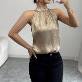 And Winter New Original Design Temperament Commuting Slim Thin Buckle Coat Sleeveless Outer