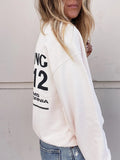 Printed Women Sweatshirt Long Sleeve Autumn Winter Cotton Pullover Hoodie Fashion High Street Chic Casual Sweatshirt Top-Outfit