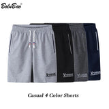 Fashion Brand Men Casual Shorts Summer New Male Printing Drawstring Shorts Men's Breathable Comfortable