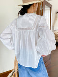 Spring Shirt Women's Women's Dress Shenzhen Nany Oil French White Shirt Women's Retro T-Shirt Women's Long