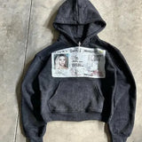 Printing Hoodie Jacket Winter High Street Loose Hot