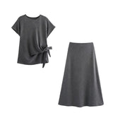 Women's Clothing 2025 Spring New Fashion Temperament Casual Soft Top Dress Dress