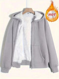 Women's Winter Explosion Warm Plush Hoodie