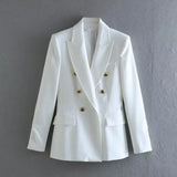 Winter 792025W0 Street Fashion New Temperament 25 Suit Jacket Women's