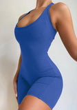 Sporty Sleeveless Slim Fitted Jogger Yoga
